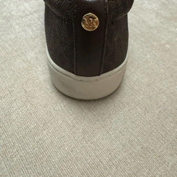 Michael Kors Women's Keaton Brown Slip On Casual Shoes Sneakers Size 8.5/EU 40 - Picture 6 of 6